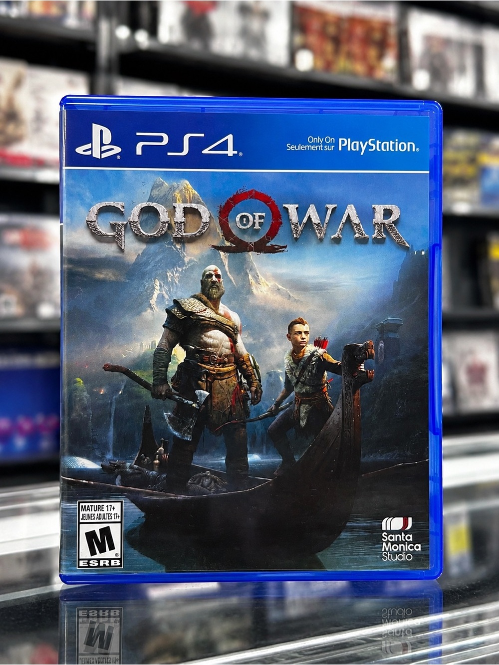 God of War PS4 Complete Tested Working PlayStation 4